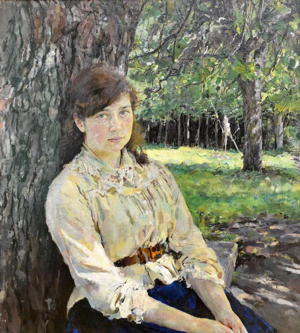 特列恰柯夫&俄罗斯特列恰柯夫美术馆藏品人物油画作品欣赏