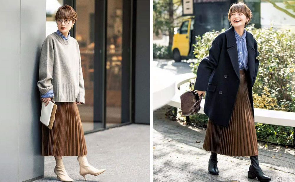 搭配|小个子穿对了才会显高,参考这位身高仅158的时尚主,美很简单