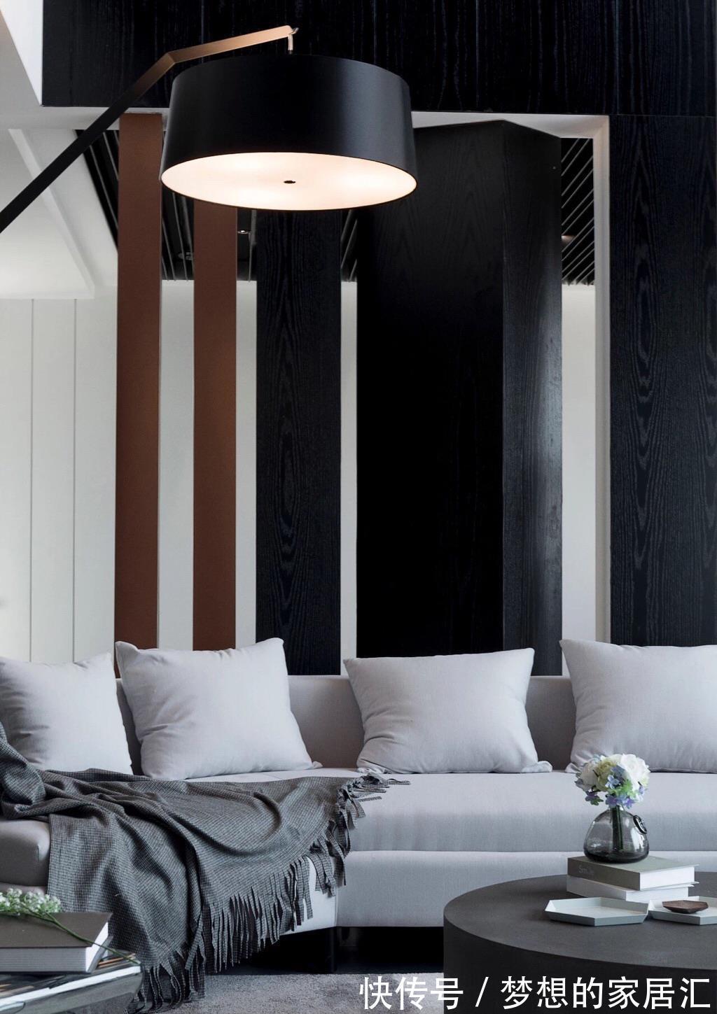 韵味|用黑色作为主角色打造空间,不一样的雅致,让新家变得独特有韵味