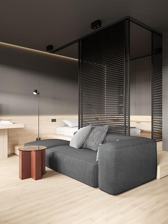 通风换气|榻榻米床改良一下,上方装玻璃隔断做分隔,多间独立卧室通堂透亮