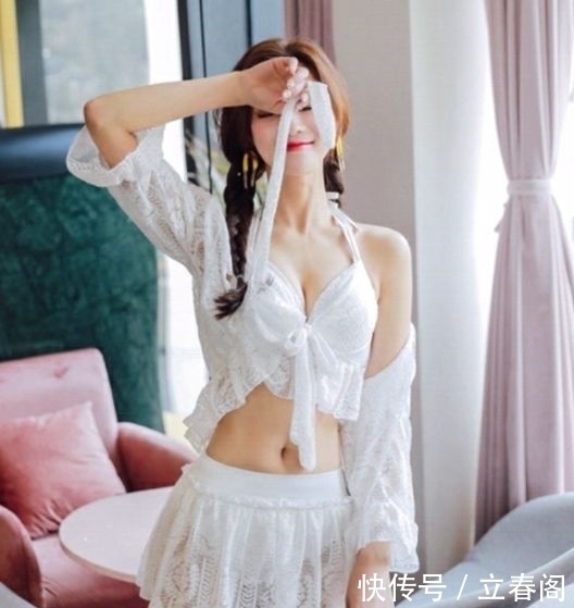  比基尼|自信漂亮的比基尼泳衣美女，散发迷人的魅力