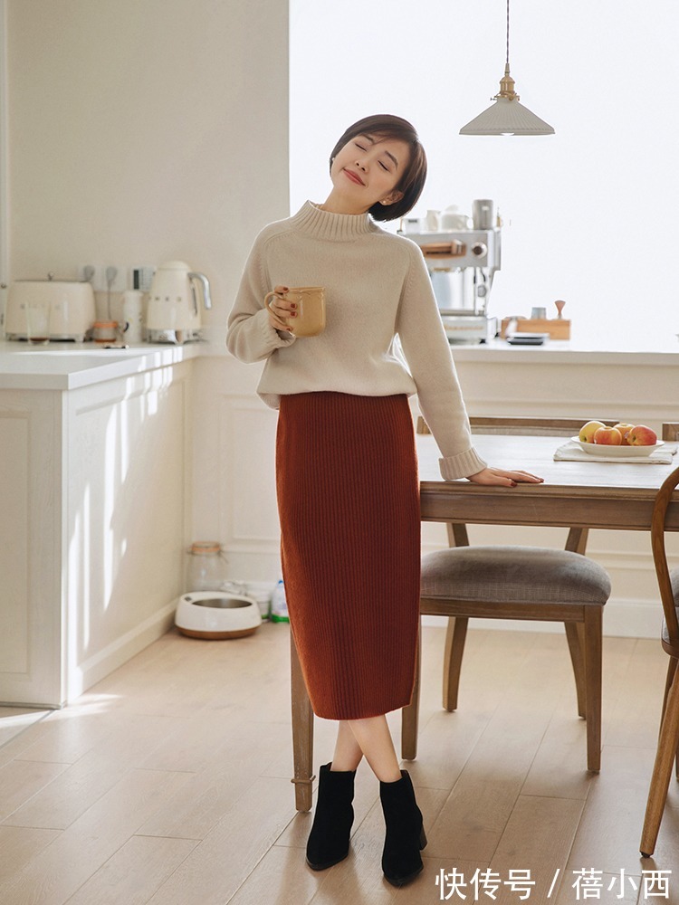 老寒腿 今年没有一双“齐踝靴”可惜了,这样搭保暖又显瘦,很适合老寒腿