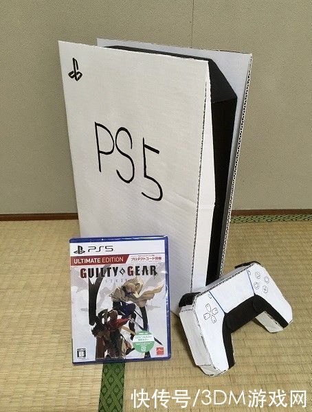 ps5|日本玩家自制纸壳版PS5念想 时隔半年多终于入手真实版