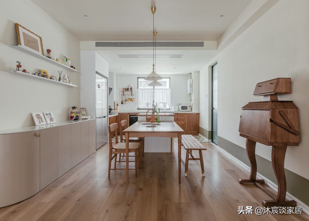 家居|看完她家，好想住进去，室内柔和浪漫，复古又有诗意的家太舒服了