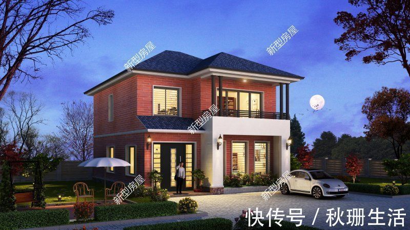 建筑|准备了20万回农村建房,这6套图纸,你们帮我看看哪套好