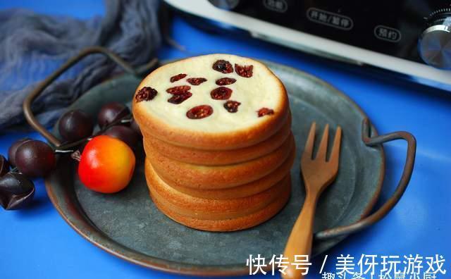 用锅也能做少油0卡蛋糕,好吃不胖,很简单,12分钟就出锅