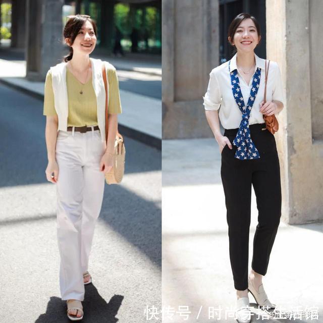 肩部|简约实用又气质,小个子女生掌握这几个搭配技巧,时髦显高显腿长