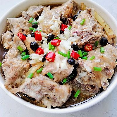 蒸排骨|蒜蓉豆豉蒸排骨