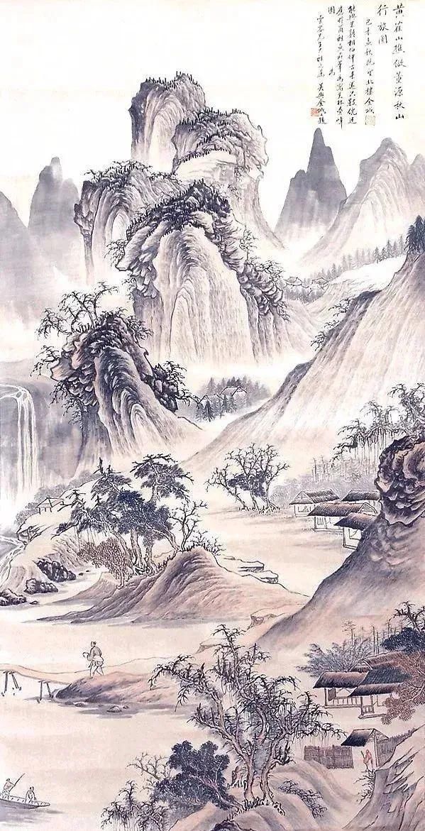  古意|古意山水画，养心静气