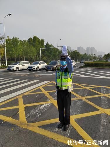 畅通|国庆假期全员在岗，郑州交警九大队坚守一线保畅通