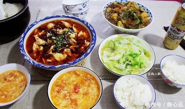 干豆腐块|大热天宝妈不闲着,一周晚餐换着花样做,荤素搭配又经济,味道香