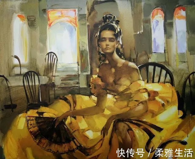 艺术家@色彩的魅力!俄罗斯艺术家斯卡菲娜的油画