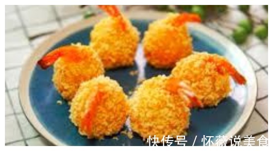 当土豆遇到大虾,瞬间高大上,看似高端的虾球其实非常简单