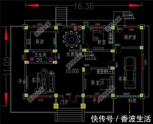 车库|有土灶房的二层自建房设计,不容错过,这才是父母喜欢的房子