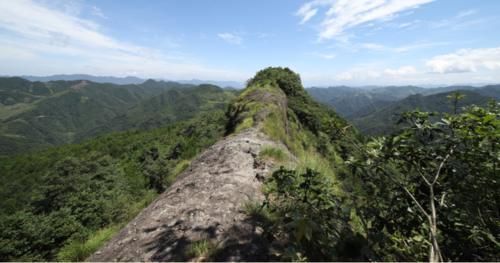 山海金千丈飞瀑加天仙谷，奇景美不胜收，浙中川藏线上的“悬崖村”爆红