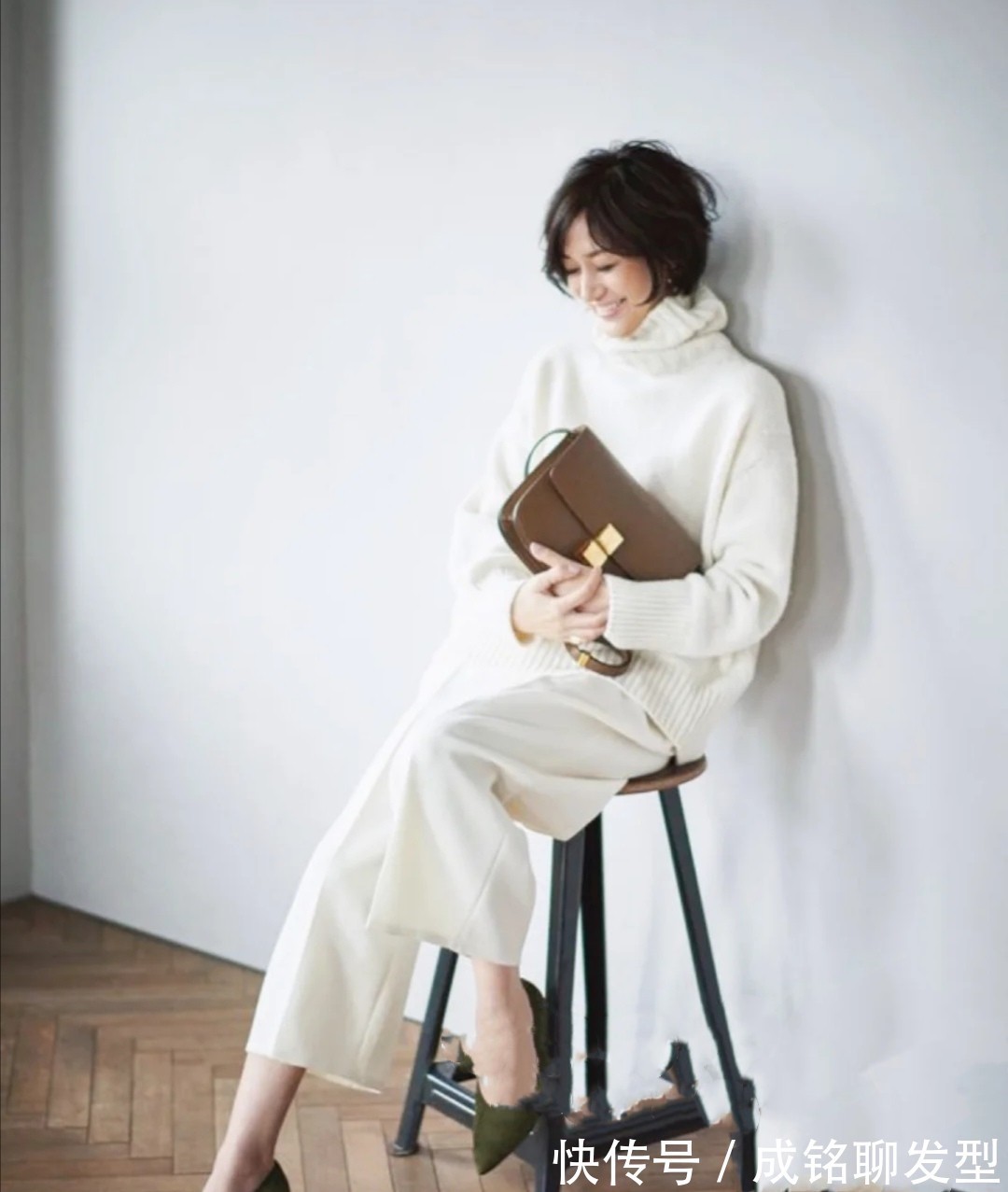 单品|她才是五十多岁女性的穿衣楷模!自然真实不装嫩,优雅大方有气质