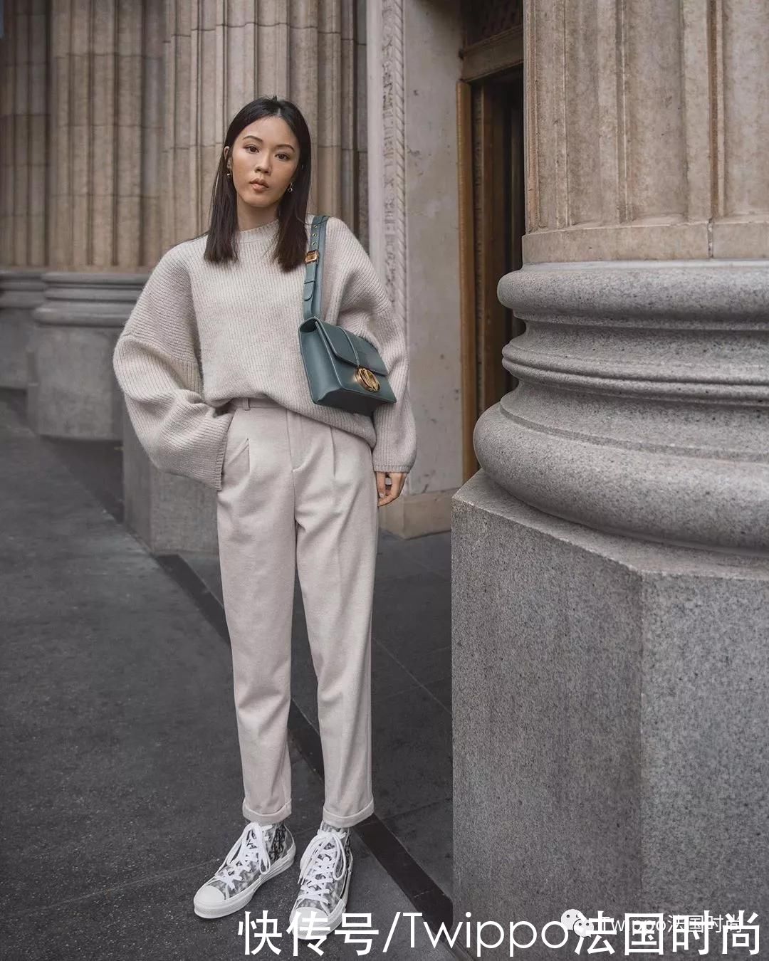 小个子女生的冬季穿搭术，才不止提高腰线这么老套