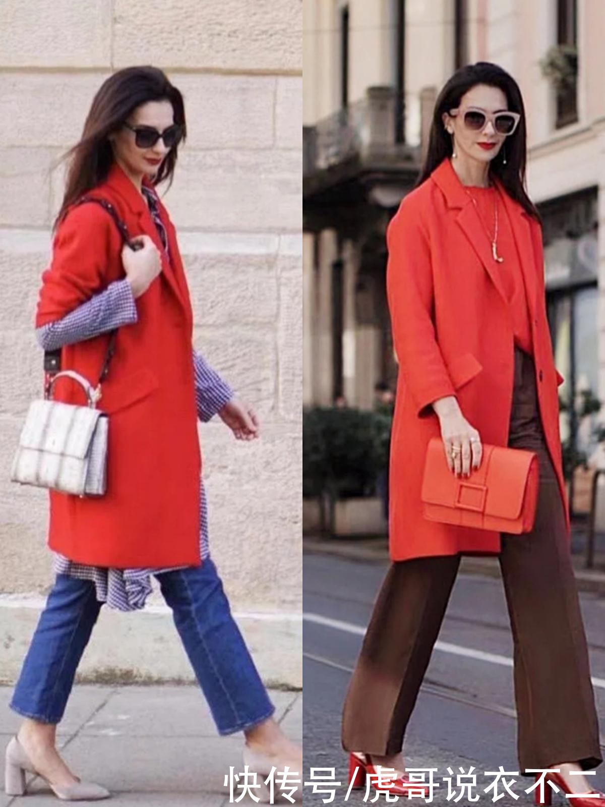 40岁女人别总“一身黑”，赶时髦就穿春季流行彩色，减龄又摩登