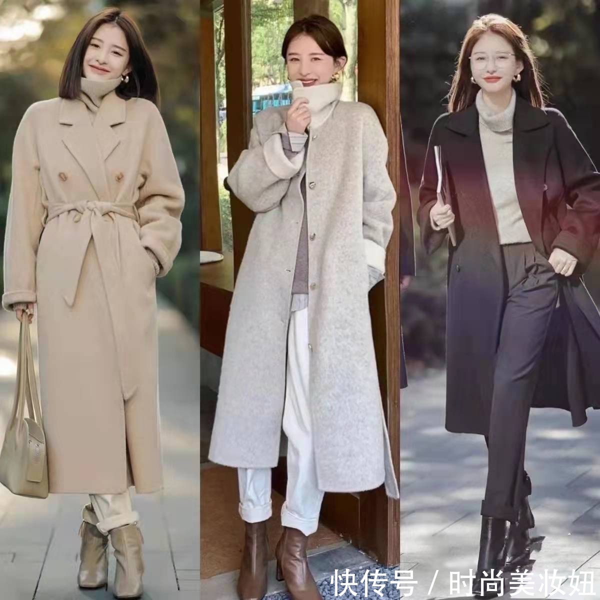 优雅|真正优雅的女生,冬季穿衣都很简约,看似普通却越看越耐看