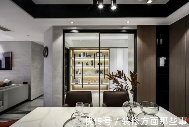书房|126平代轻奢风设计,舒适而又华丽优雅从此开始