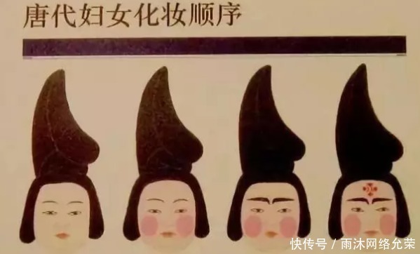 究竟|唐朝妆容究竟什么样?佟丽娅的唐妆脸上有伤痕,其实是正宗的