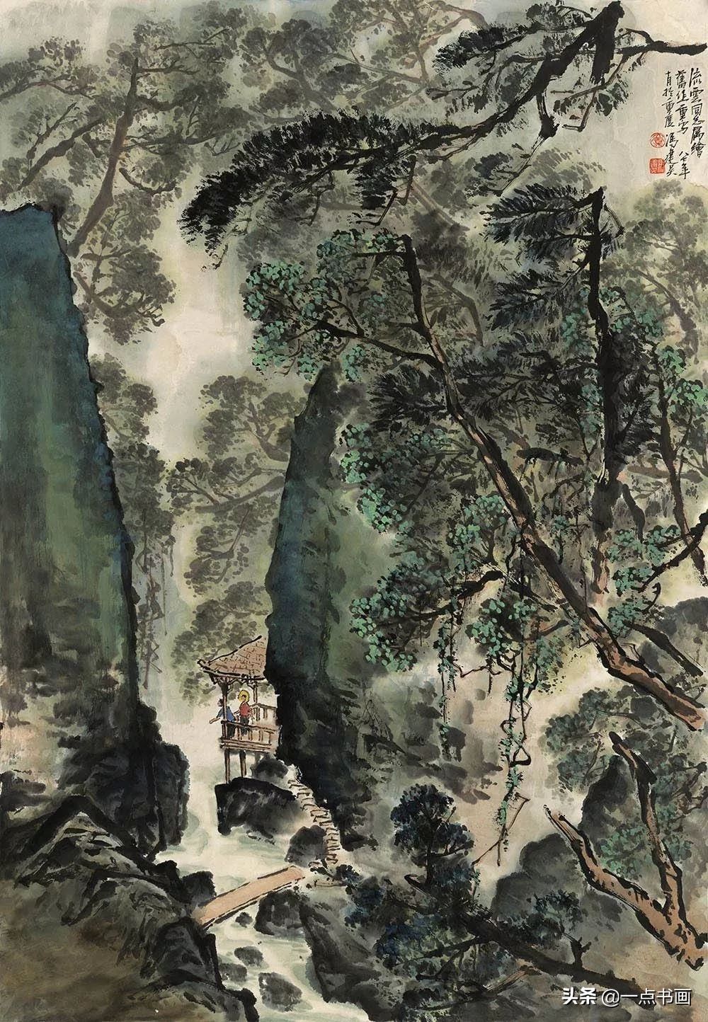 中国画|冯建吴：百年来川渝地区少有的艺术大师