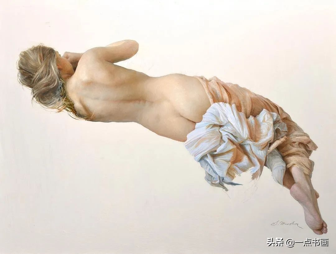 谢尔盖#她痴迷于画那些睡觉觉的美女,青春清纯,宁静唯美