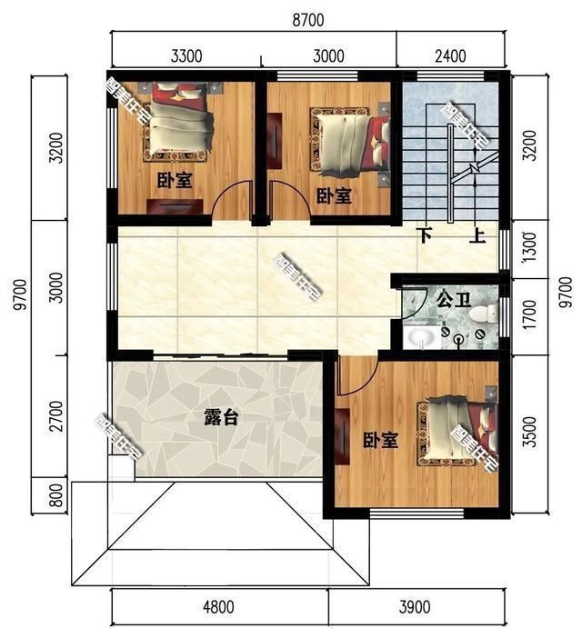 宅基地|邻居笑我家宅基地太小,找朋友设计了这个户型,房子建成打脸他们
