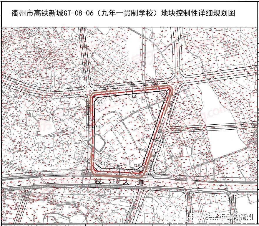 高铁新城|衢州高铁新城九年一贯制学校来了！看看位置在哪？