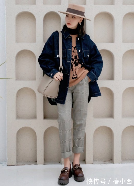 百搭|老爹鞋过时了,有气质的女人都必备“乐福鞋”,简约、百搭还耐穿