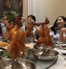 |搞笑GIF:学学吧!关键时刻能救你一命