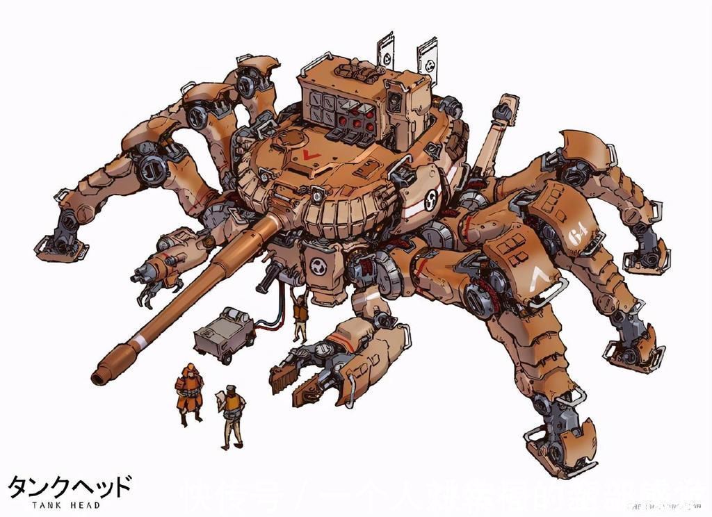 机甲|模玩控:不同国家的机甲设计,人形坦克、螃蟹、鸡机甲大家喜欢哪个?