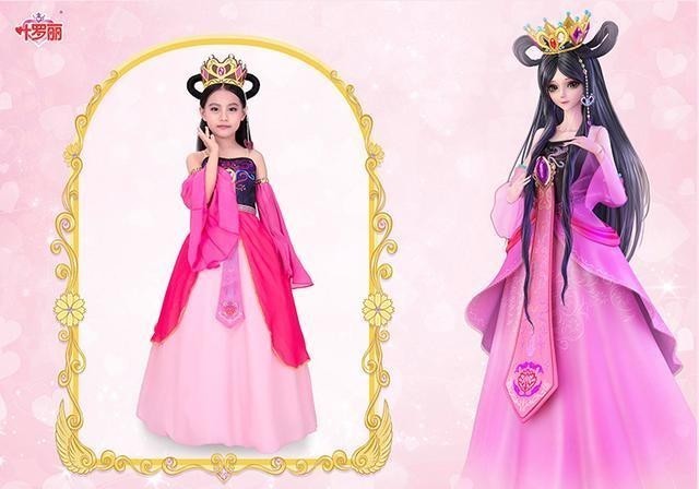 COS|小朋友COS的叶罗丽仙子,灵公主过于高冷,冰公主是异国小萝莉!