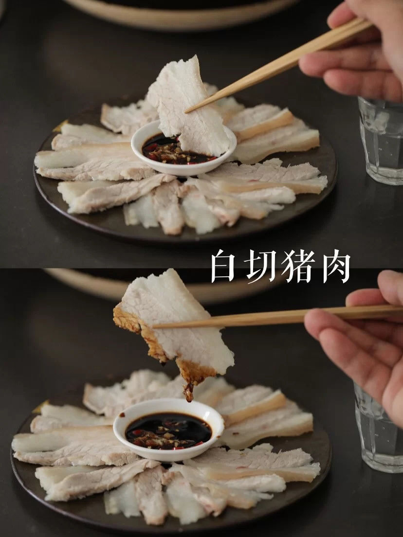 太祖爷|老师傅用祖传秘制方法做出的白切肉，不柴不干，好吃又不腻