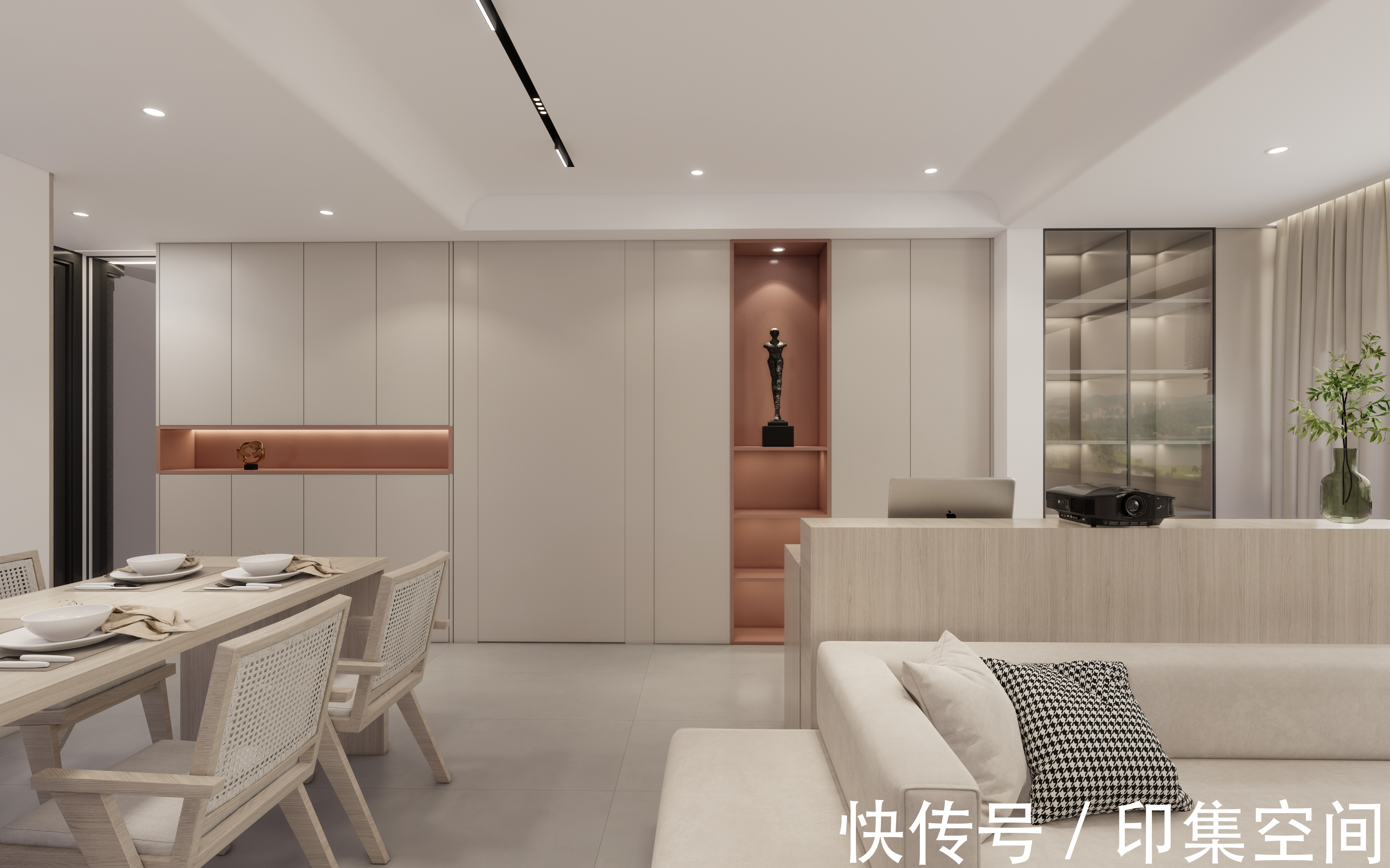 王姑娘|88㎡,现代原木打造的温柔生活