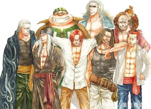 海贼王一直说红发海贼团强,但看起来没特点,原因在海贼团成员