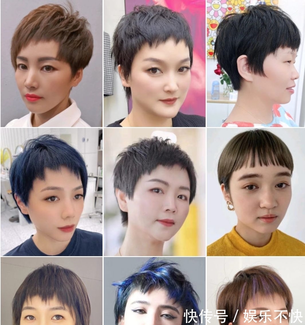 短发 想换发型怎么剪?蓬松短发波波头满头烫,款款都不错