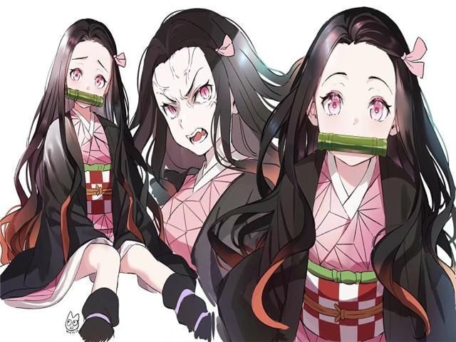 鬼灭之刃祢豆子变人特征明显，除了眼睛，还有这四处