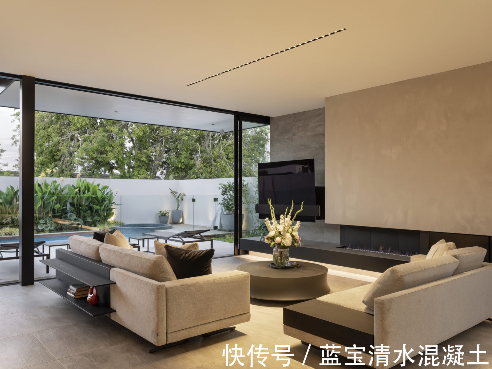 林氏|竹纹清水混凝土建筑:新西兰林氏住宅