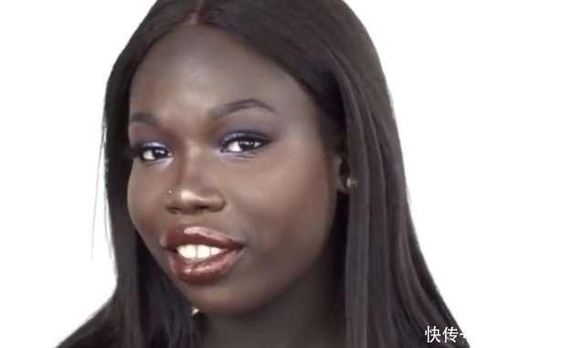 非洲女人要打多少BB霜才能变白？化妆结束后，这效果彻底服了