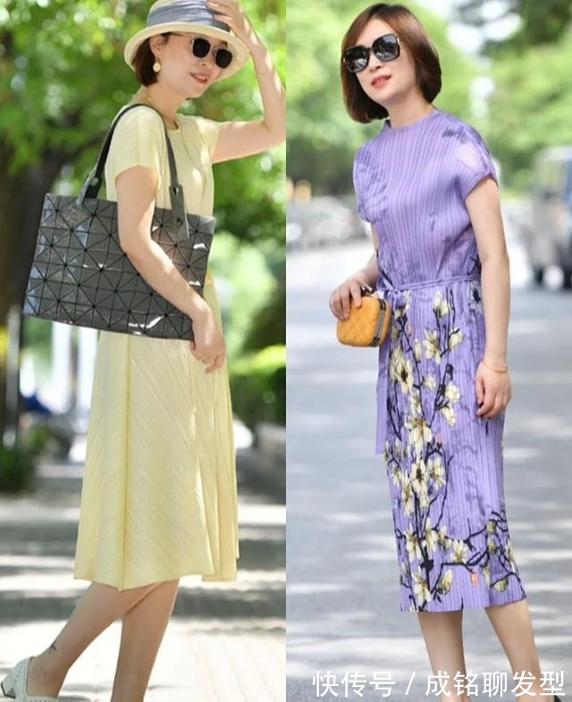 底色|50岁的女人穿搭一定要避开俗气感,学博主的搭配,轻松穿出优雅范