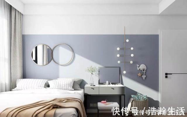 玄关柜|68㎡小户型将一房变两房,给二胎孩子打造出一个独立空间!