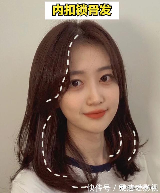 发色|这才是2021年流行“锁骨发型”的典范!瞧博主这4款,洋气又减龄