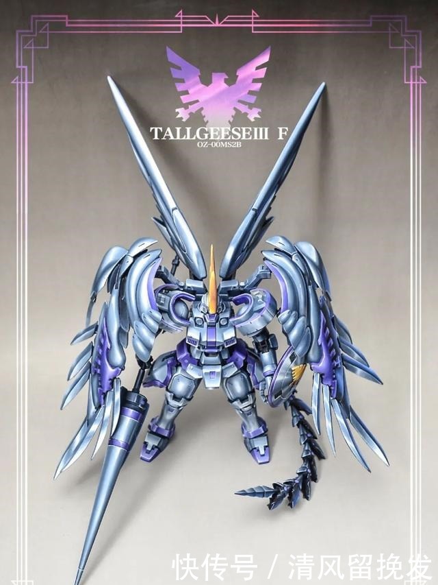 模型|高达模型秀二次元涂装,2.5D涂装·托鲁杰斯3——败者荣