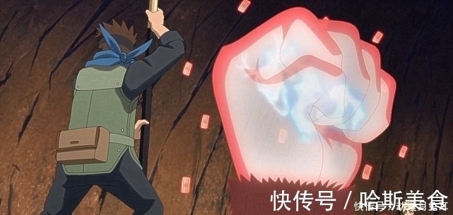 猿羅|博人傳:木葉丸通靈猿魔兒子猿羅,看到金箍棒時,三代欣慰了