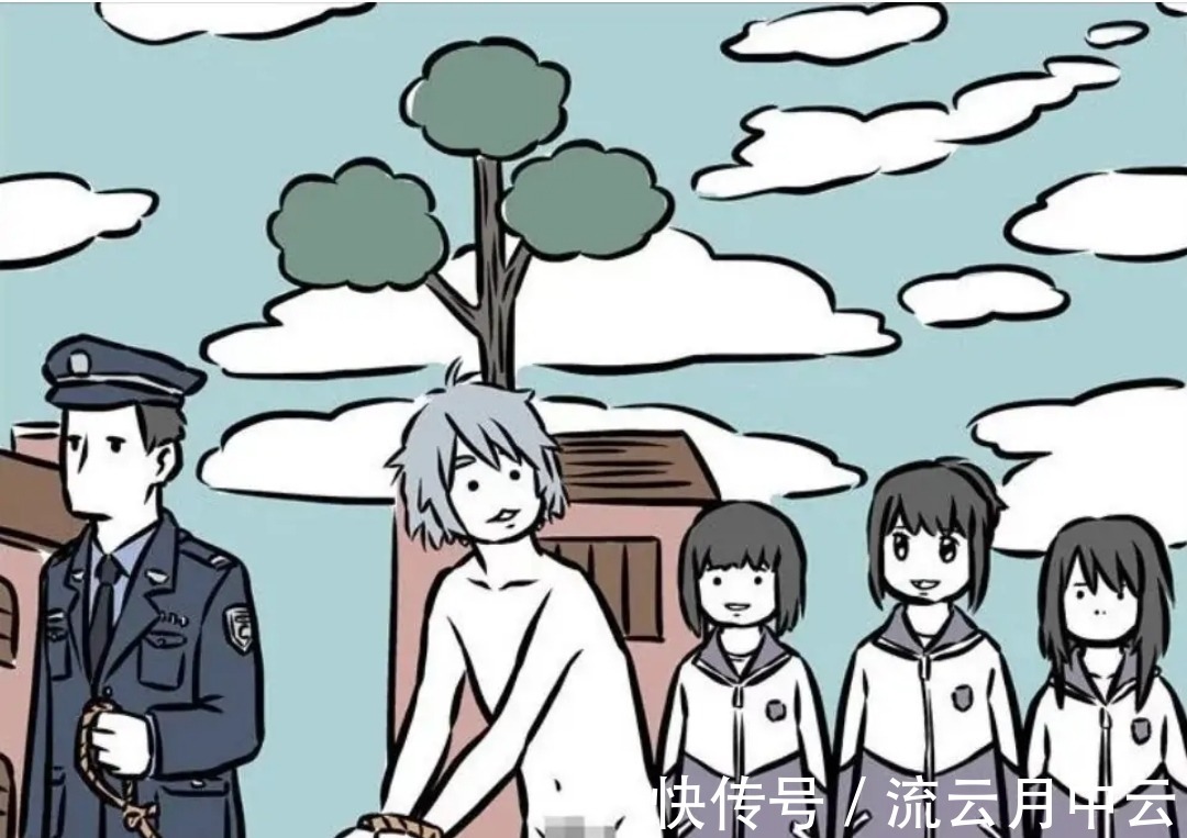 女学生|《非人哉》哮天去学校找存在感,结果却被警察叔叔给拷走