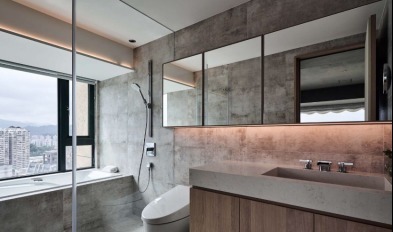 风格|128㎡混搭风格,有温度的工业风格!