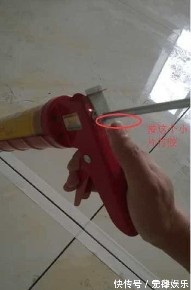 缝隙|原来瓷砖勾缝这么简单,跟着师傅一学就会