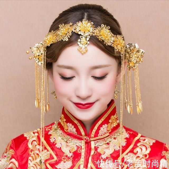 头饰|新娘不仅要精美、华丽的服装，还需要能起到点睛之笔的新娘头饰