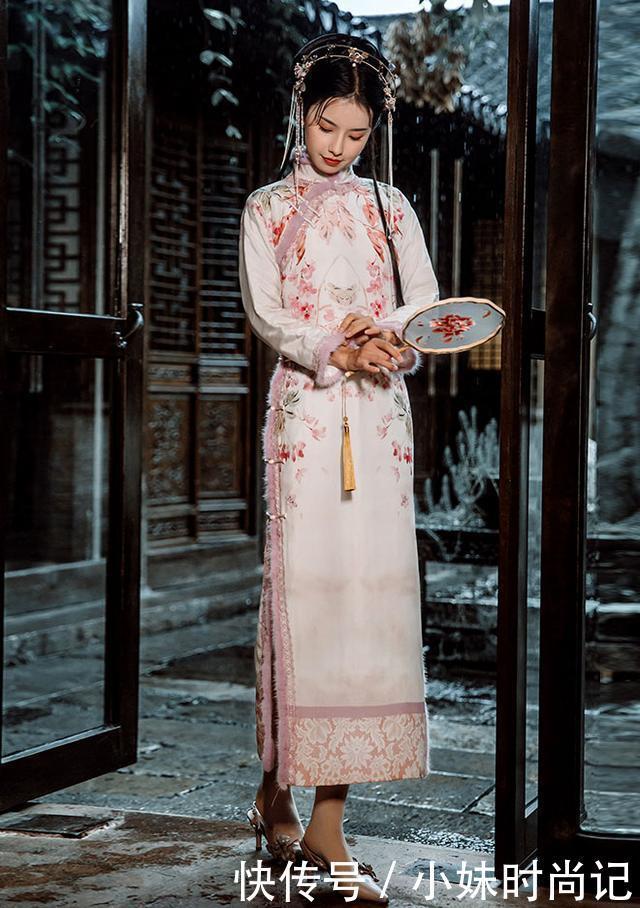 旗袍棉服|嫌羽绒服太臃肿? 今冬试试这3件“复古”棉服, 温暖显瘦还提气质